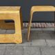 Two vintage Benjamin stools by Lisa Norinder for IKEA