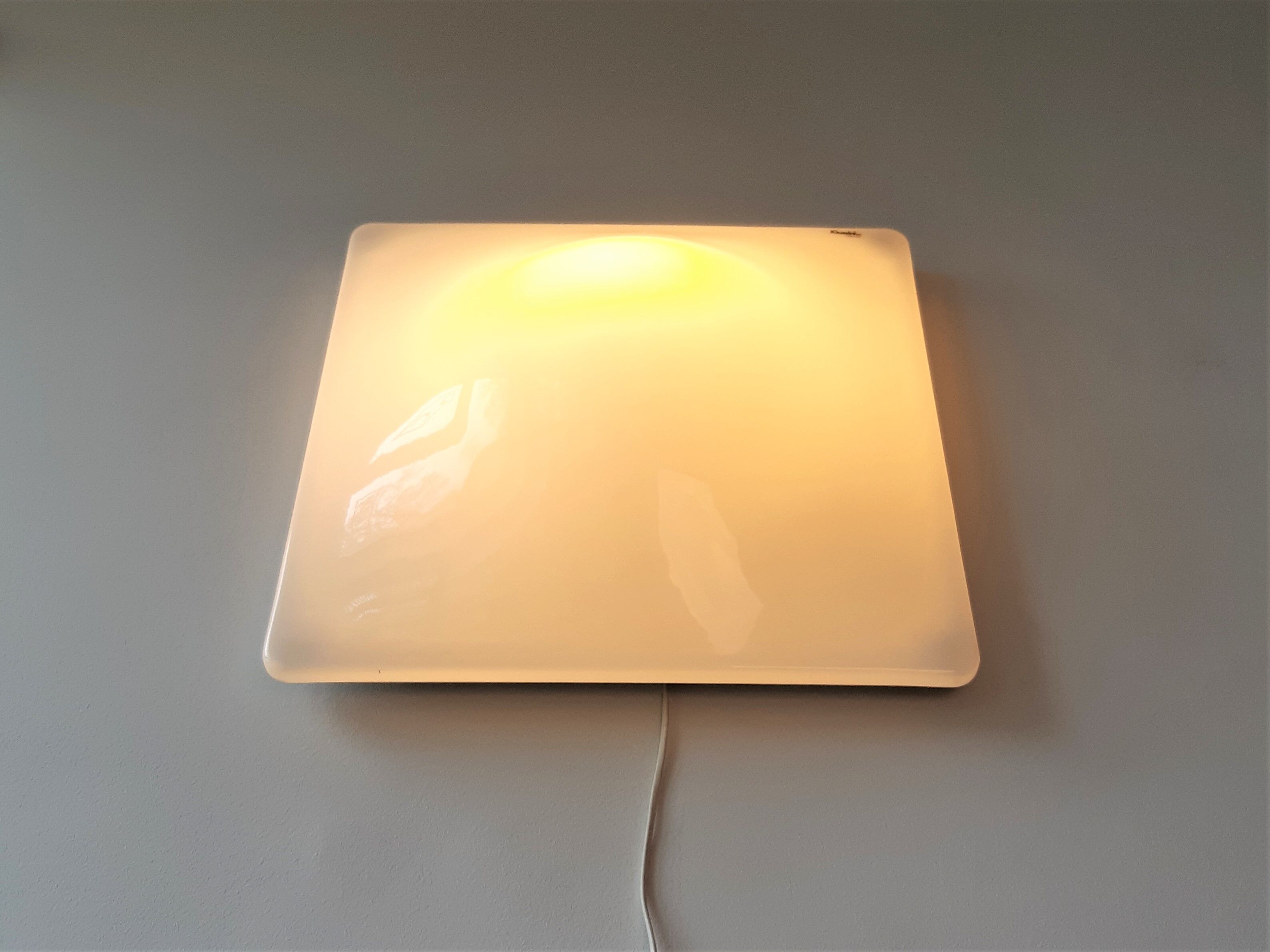 'Dada' flush mount or wall lamp by IGuzzini Spa, Italy 1970's