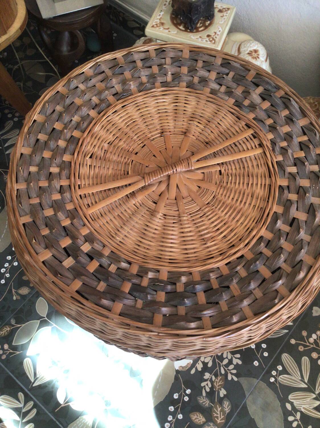 Large woven basket