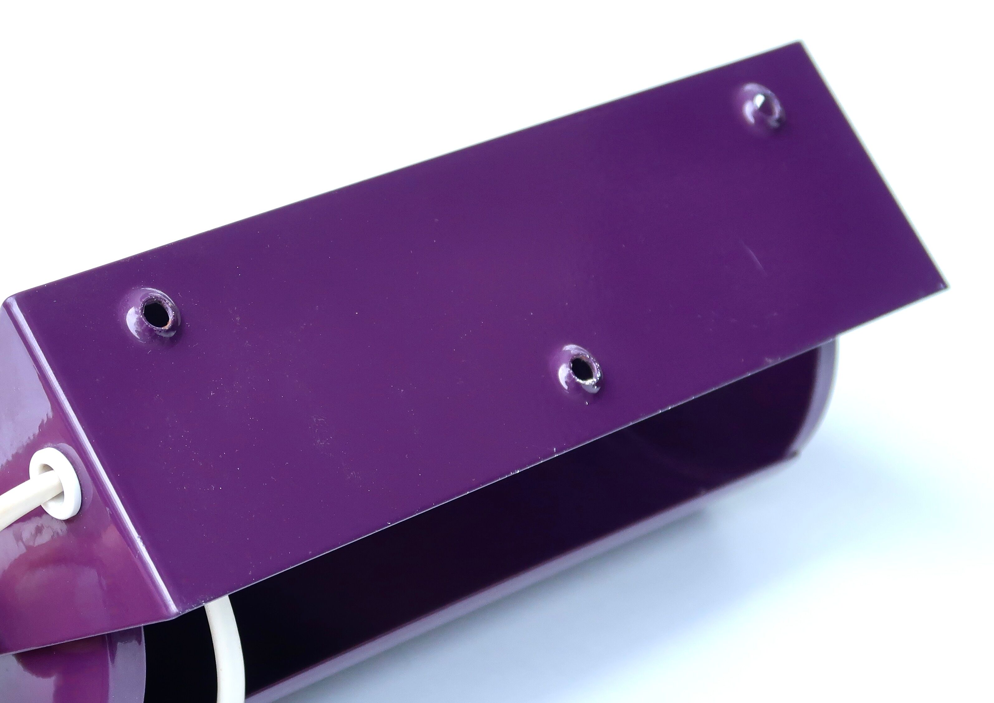 Purple shutter wall lamp Ikea, 80s