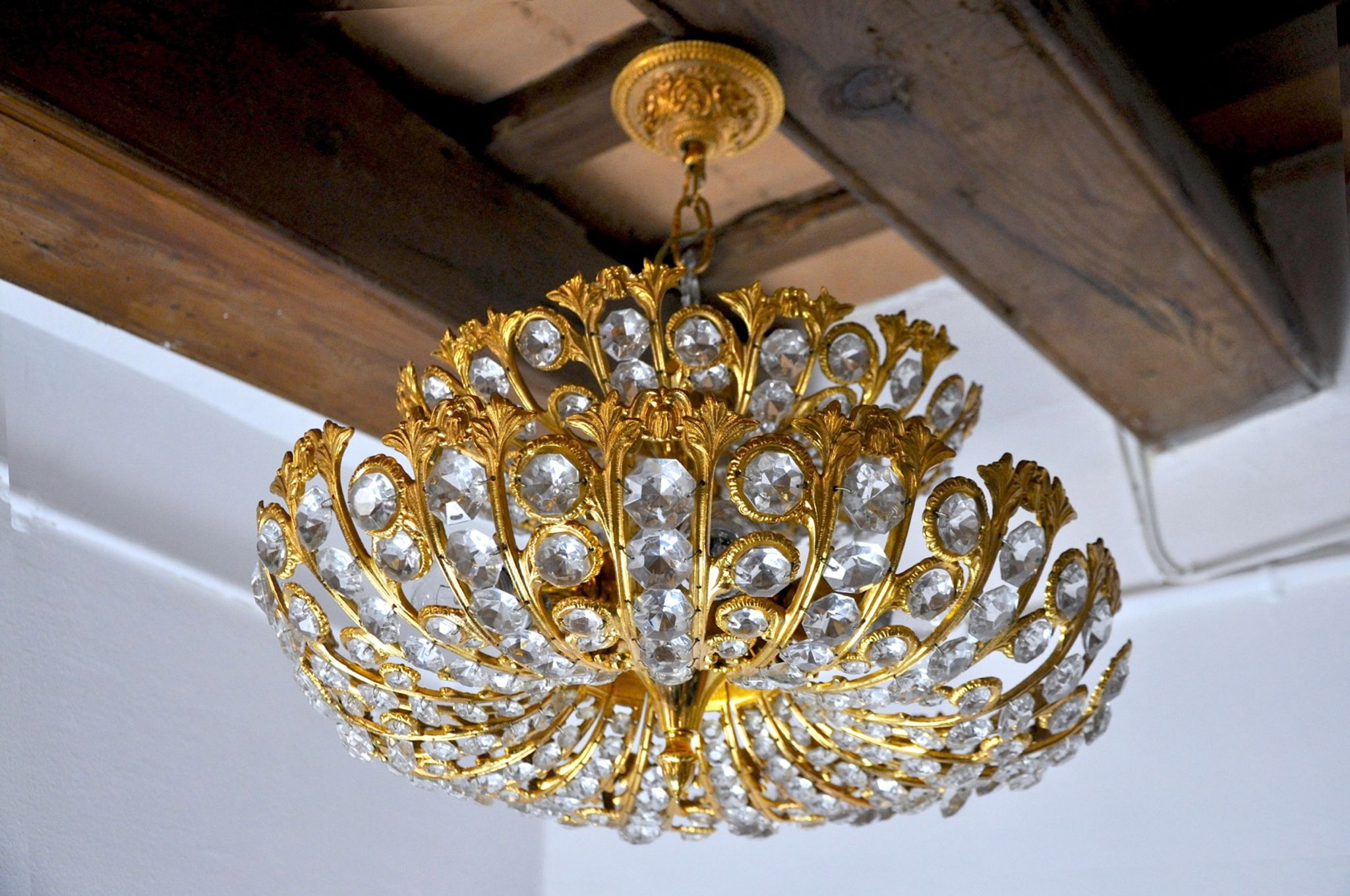 Lustre Ernest Palm pour Palwa, 1960, Espagne