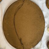 Vintage gold wooden mirror