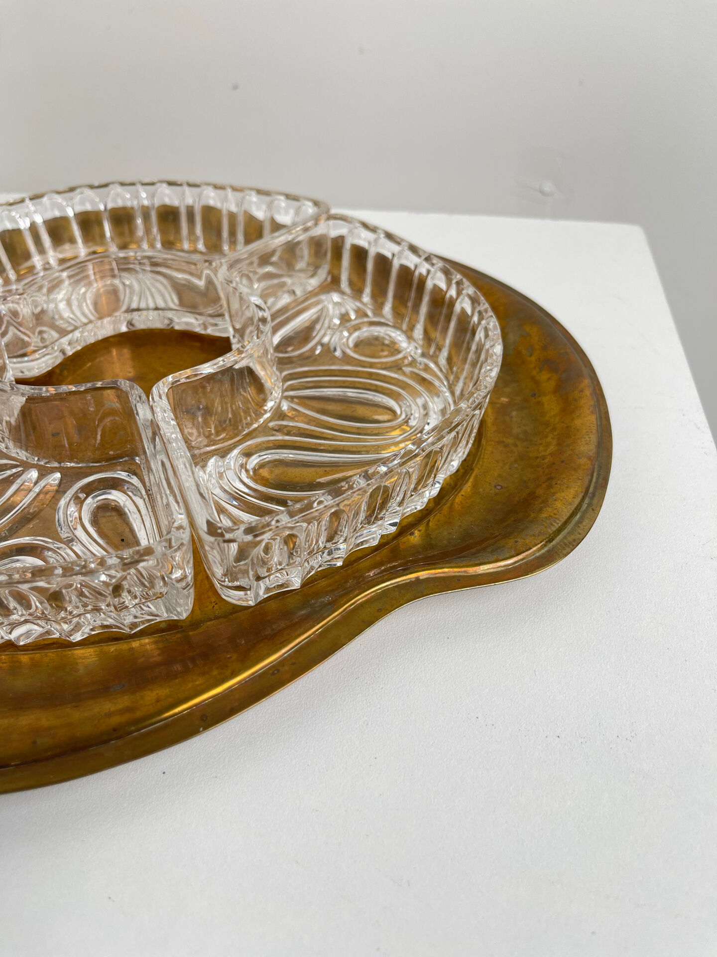 Art Deco aperitif serving platter