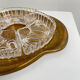 Art Deco aperitif serving platter