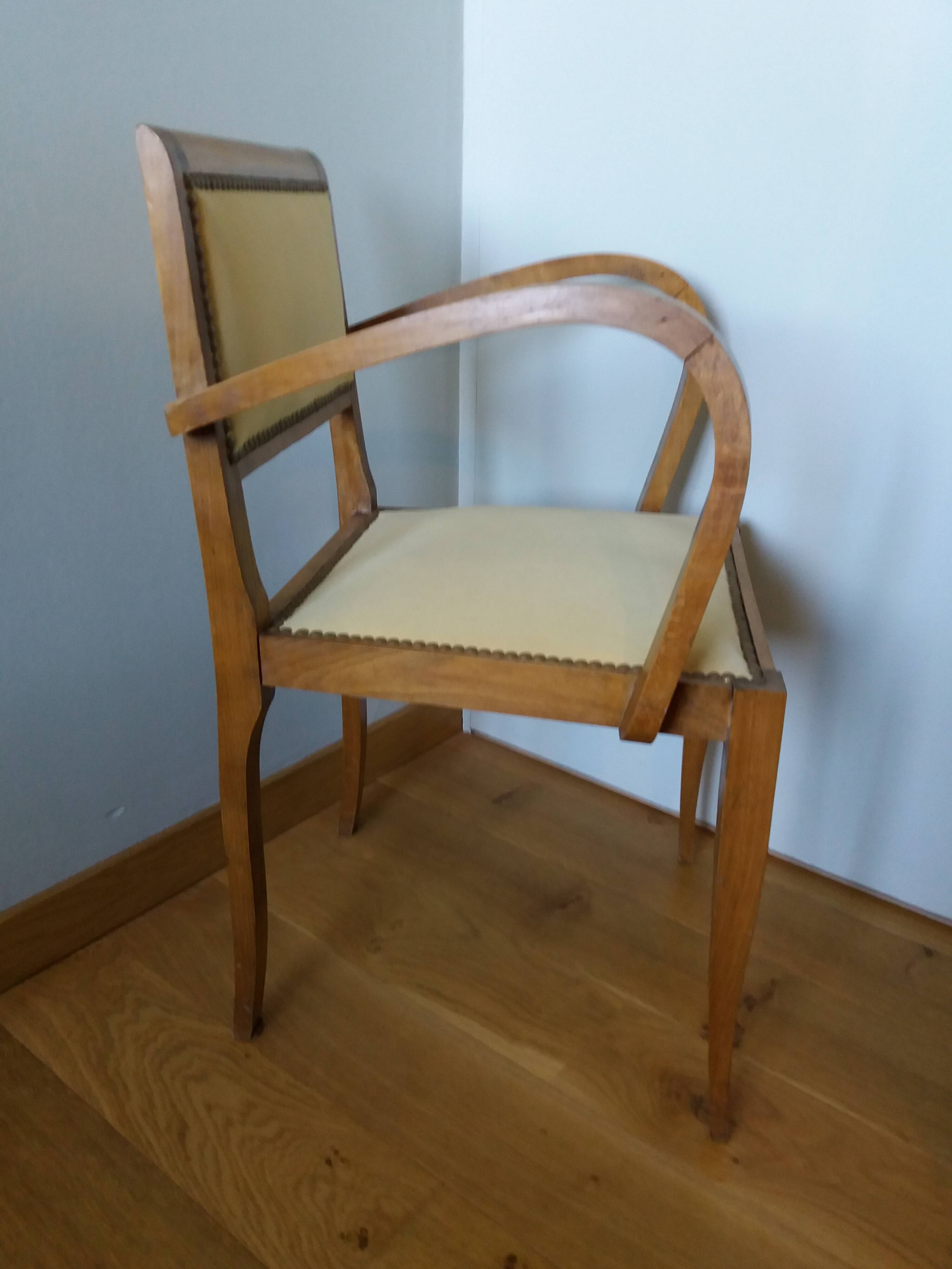 Bridge armchair