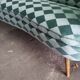 Sofa sofa 'Arc' club organic kidney years 50-60