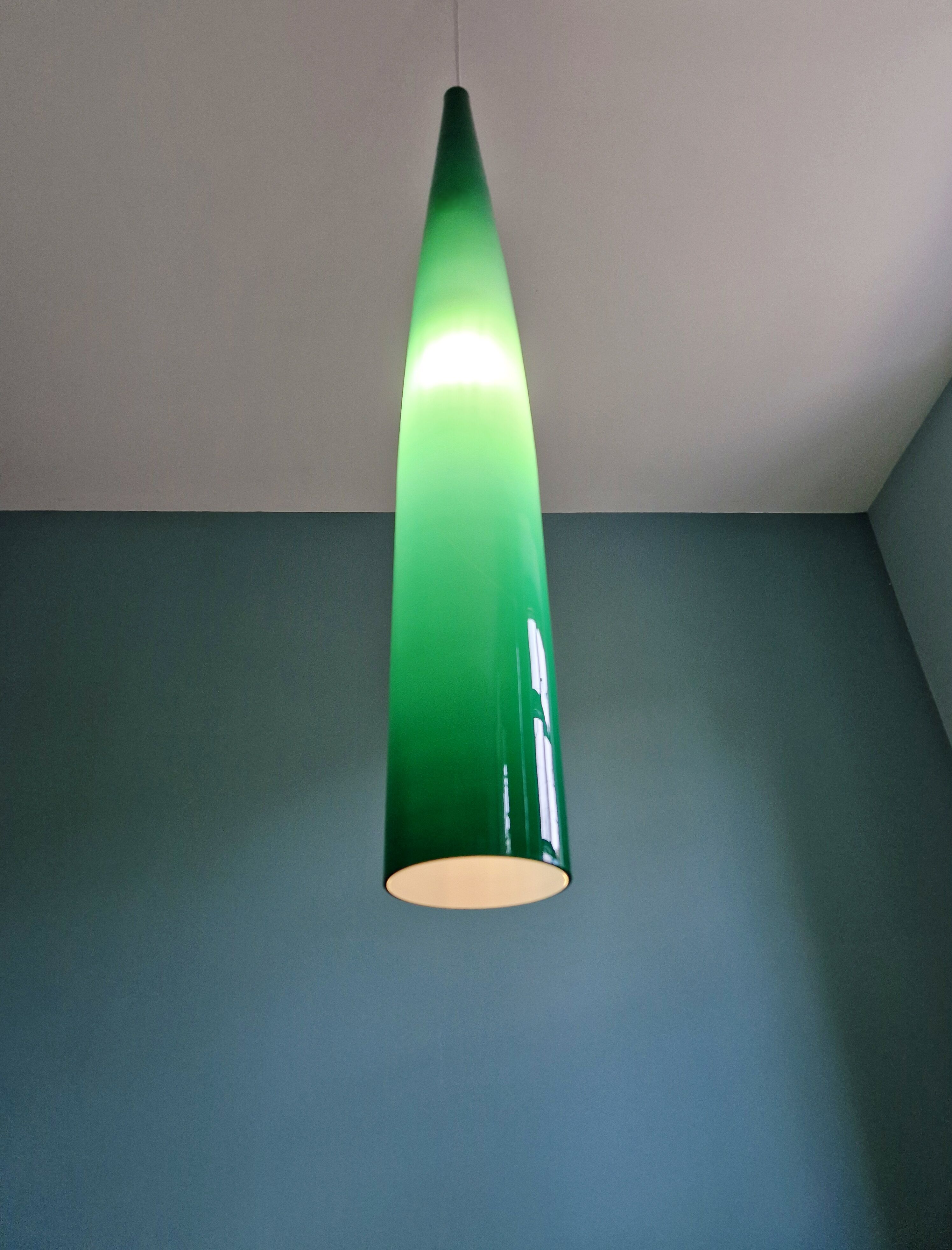 XXL Murano glass suspension trio, Alessandro Pianon, Vistosi, 1960