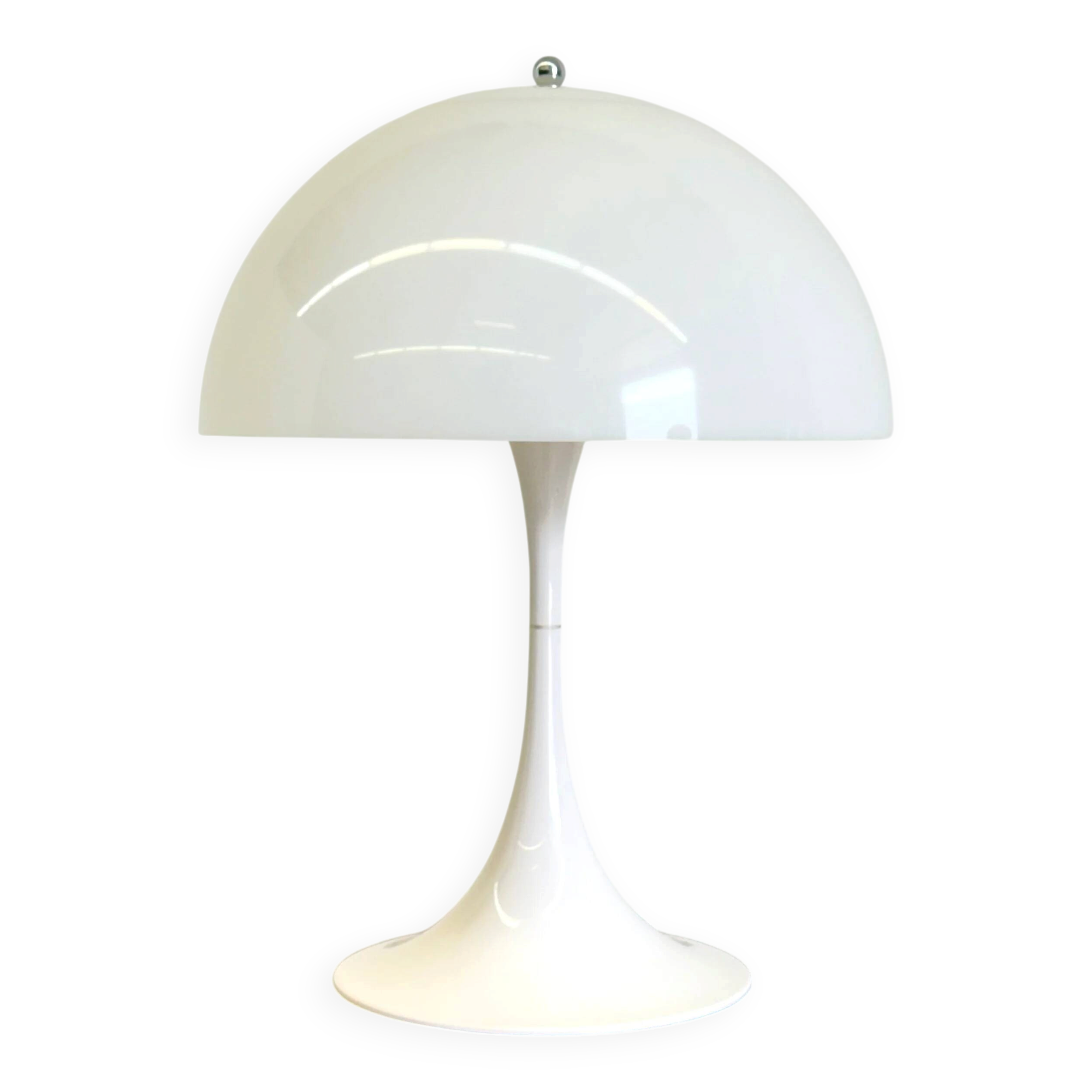 Lampe de table Panthella Louis Poulsen Verner Panton Blanche