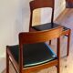 Pair of vintage Scandinavian teak chairs "Olga"