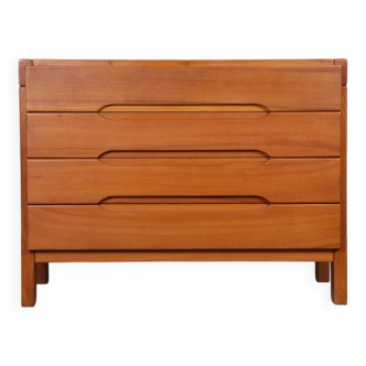 Commode en orme éditée par Maison Regain, 1970