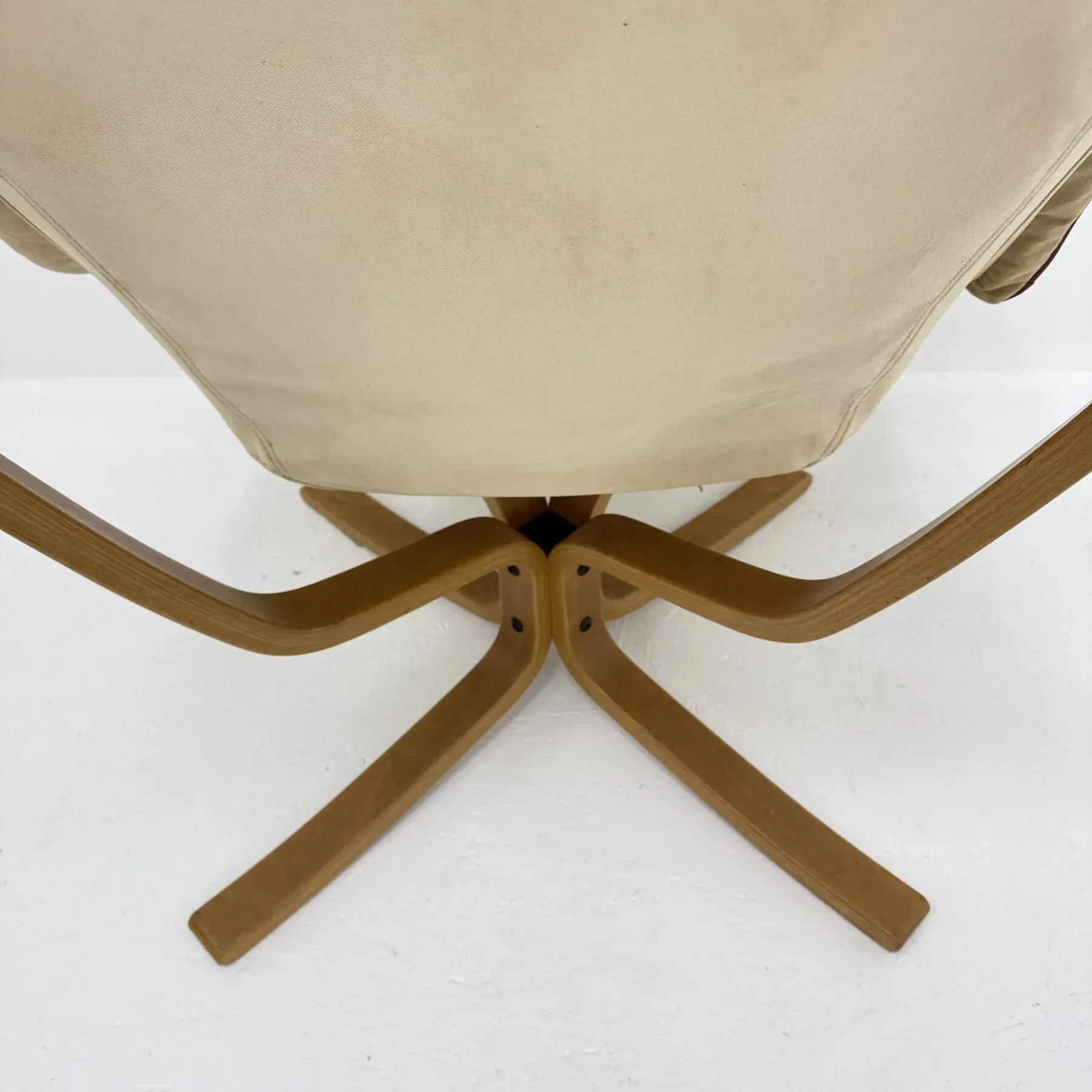 Falcon leather lounge chair by Sigurd Ressel for Vatne Møbler, 1970s