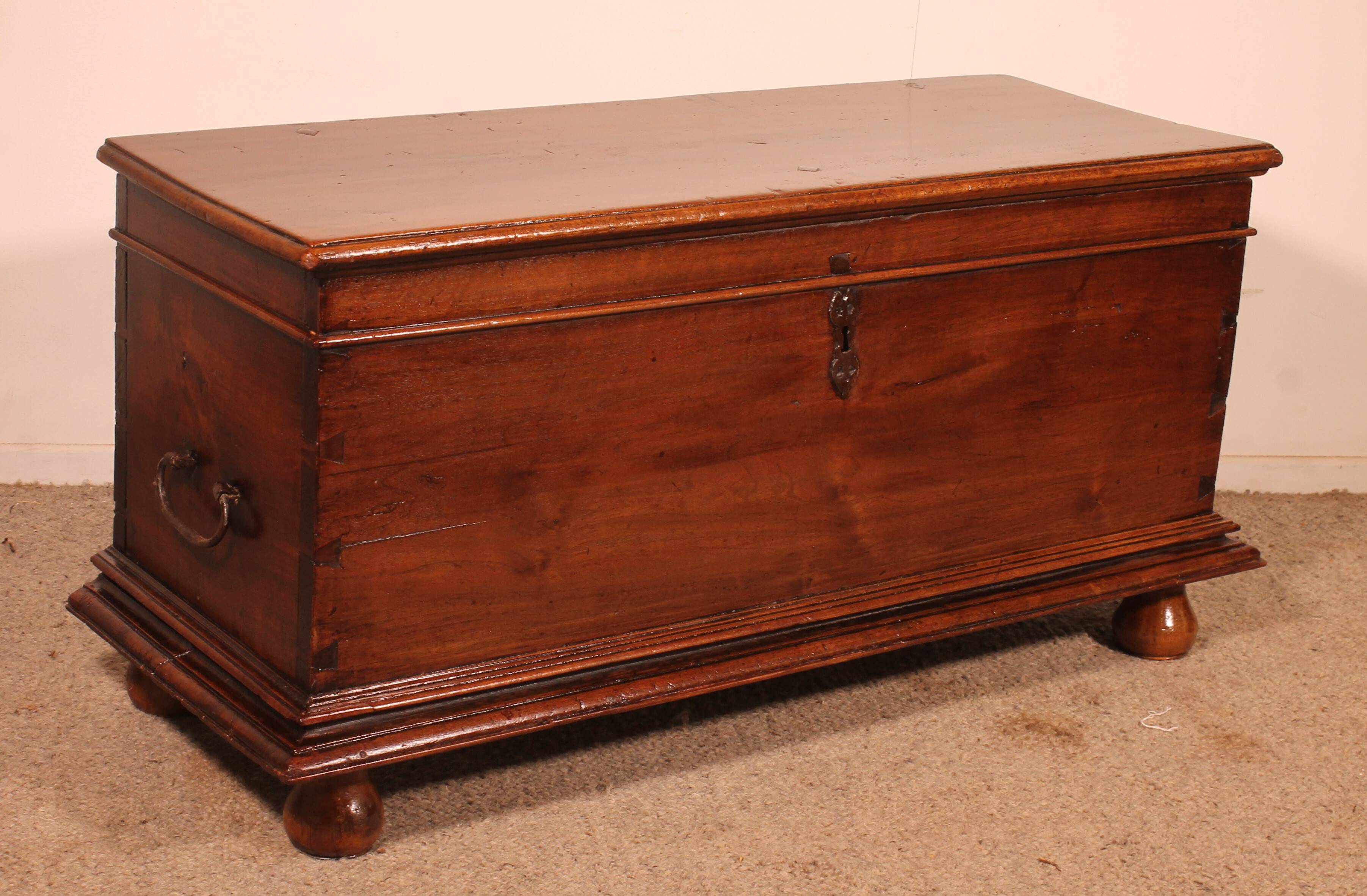 17th Century Spanish Walnut Chest