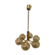 60s/70s brass chandelier