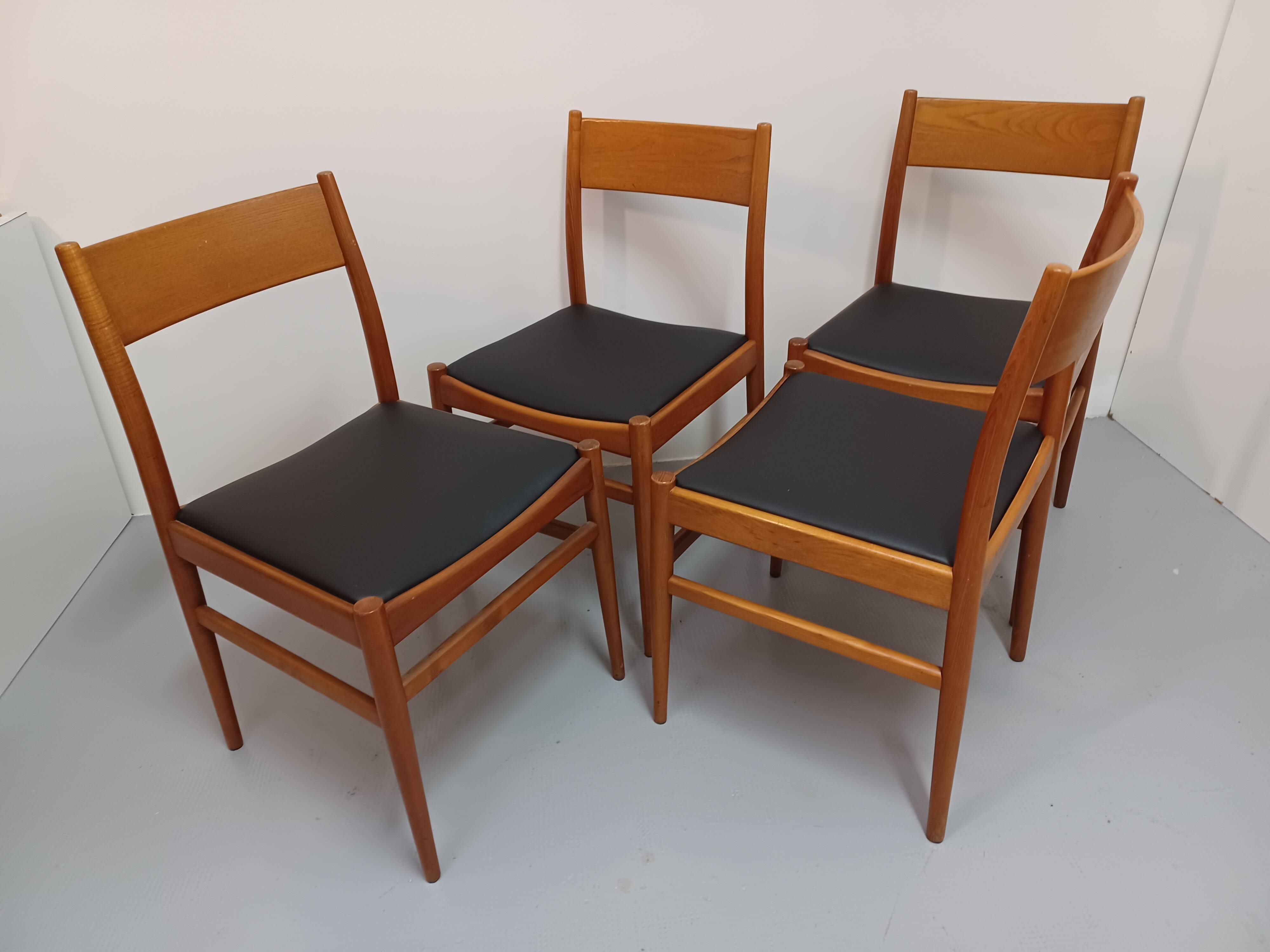 4 chairs, Made in Italy, 60'S