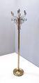 Brass and Glass Revolving Coat Rack, Italy