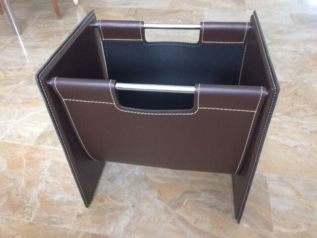 Leather magazine door Cattelan Italy