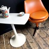 Vintage “Polaris” armchair by Pierre Guariche for Meurop 1960, designer swivel seat furniture