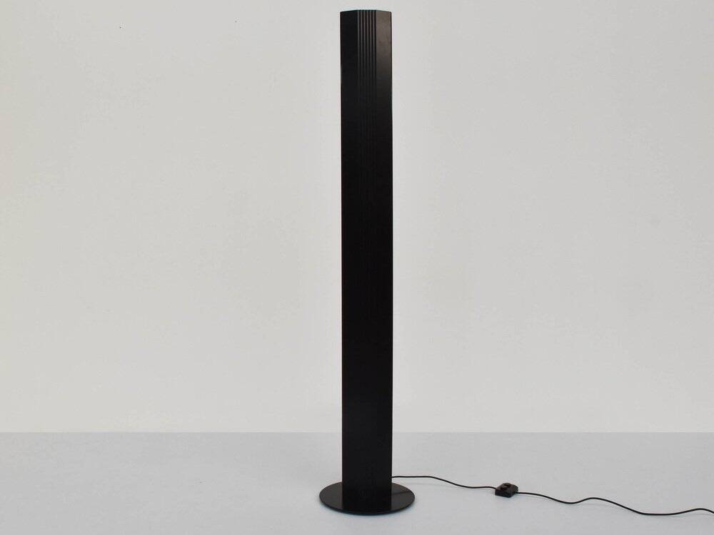 Luminaires en Métal Noir par Alessandro Mendini, Italie, 1980, d'Alessandro Mendini et Ettore Sottsa