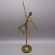 Vintage brass dancer