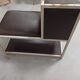 Professional furniture shoe store stool seat chair skai and iron