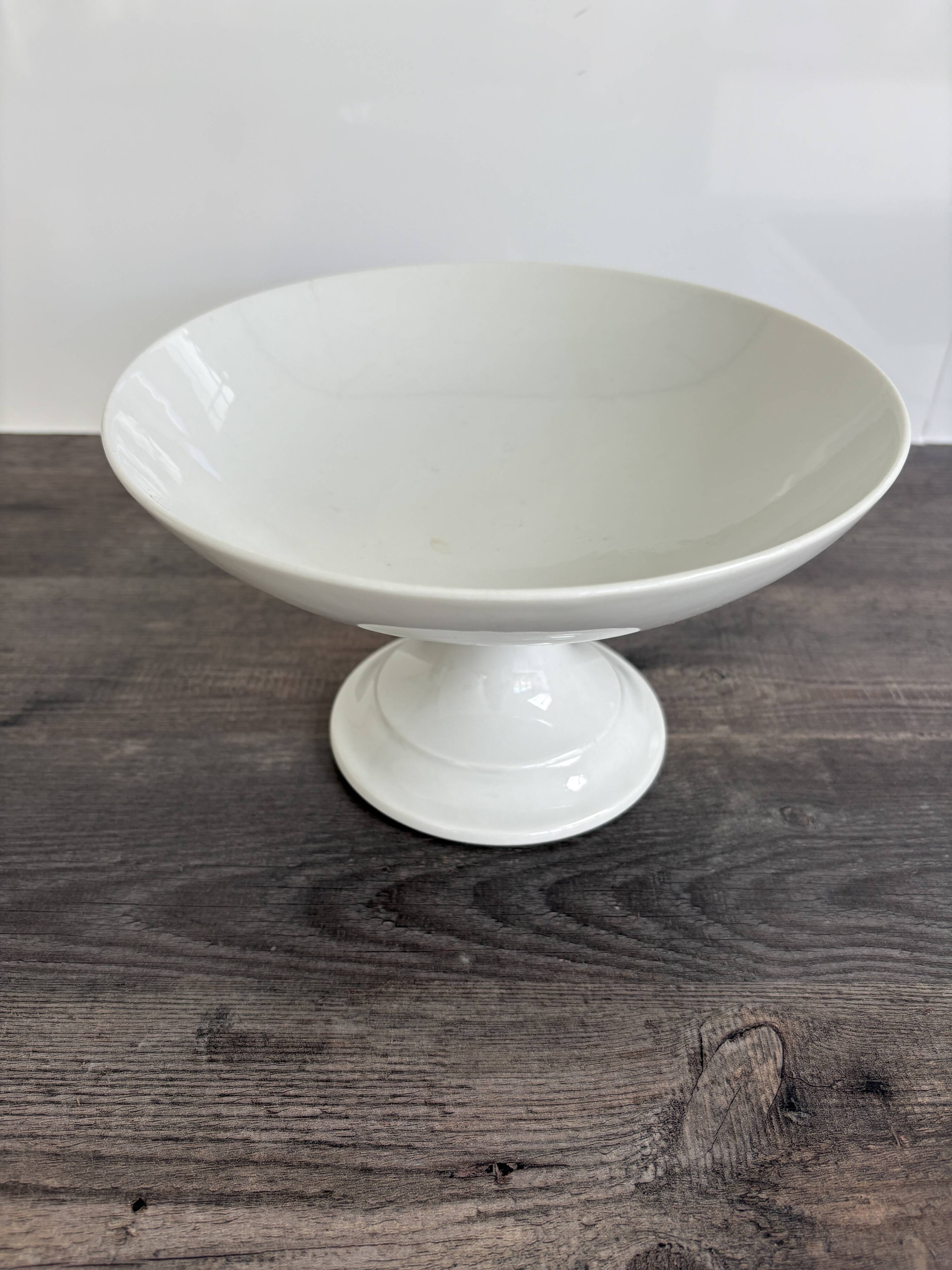 Antique porcelain footed cup