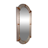 Grand miroir de style Hollywood Regency, Espagne, 1970-80