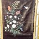 Ancient gold bamboo firescreen "Napoleon III"