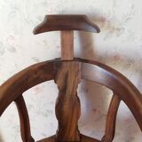 Old cane office chair
