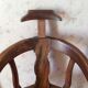 Old cane office chair