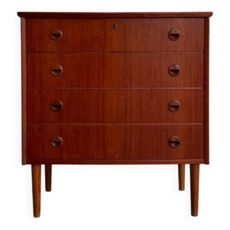 Danish vintage chest of drawers teak