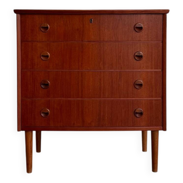 Danish vintage chest of drawers teak