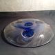 Rare Vintage Finnish Art Glass Tealight Candle Holder – Handmade Finland, 1
