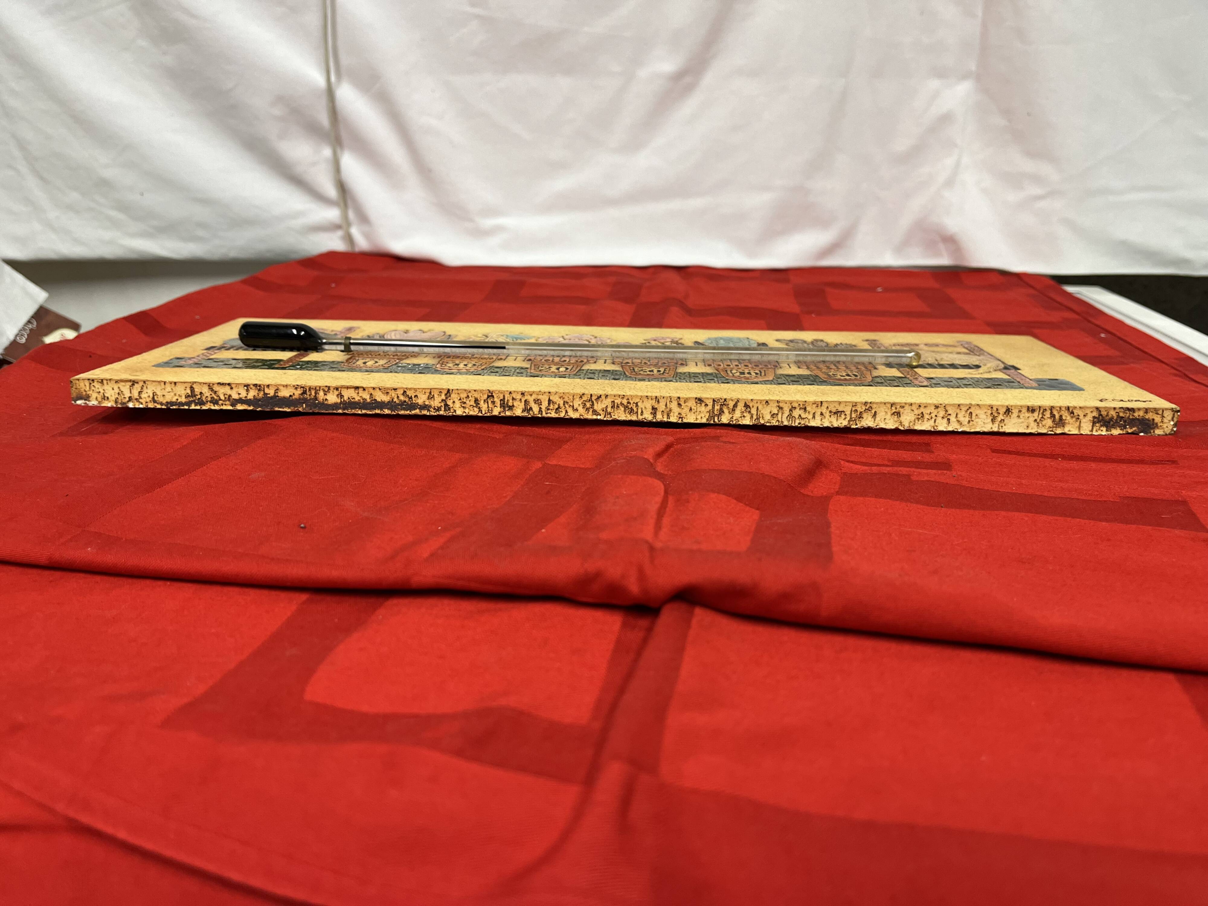 Wall thermometer earthenware Roger Capron