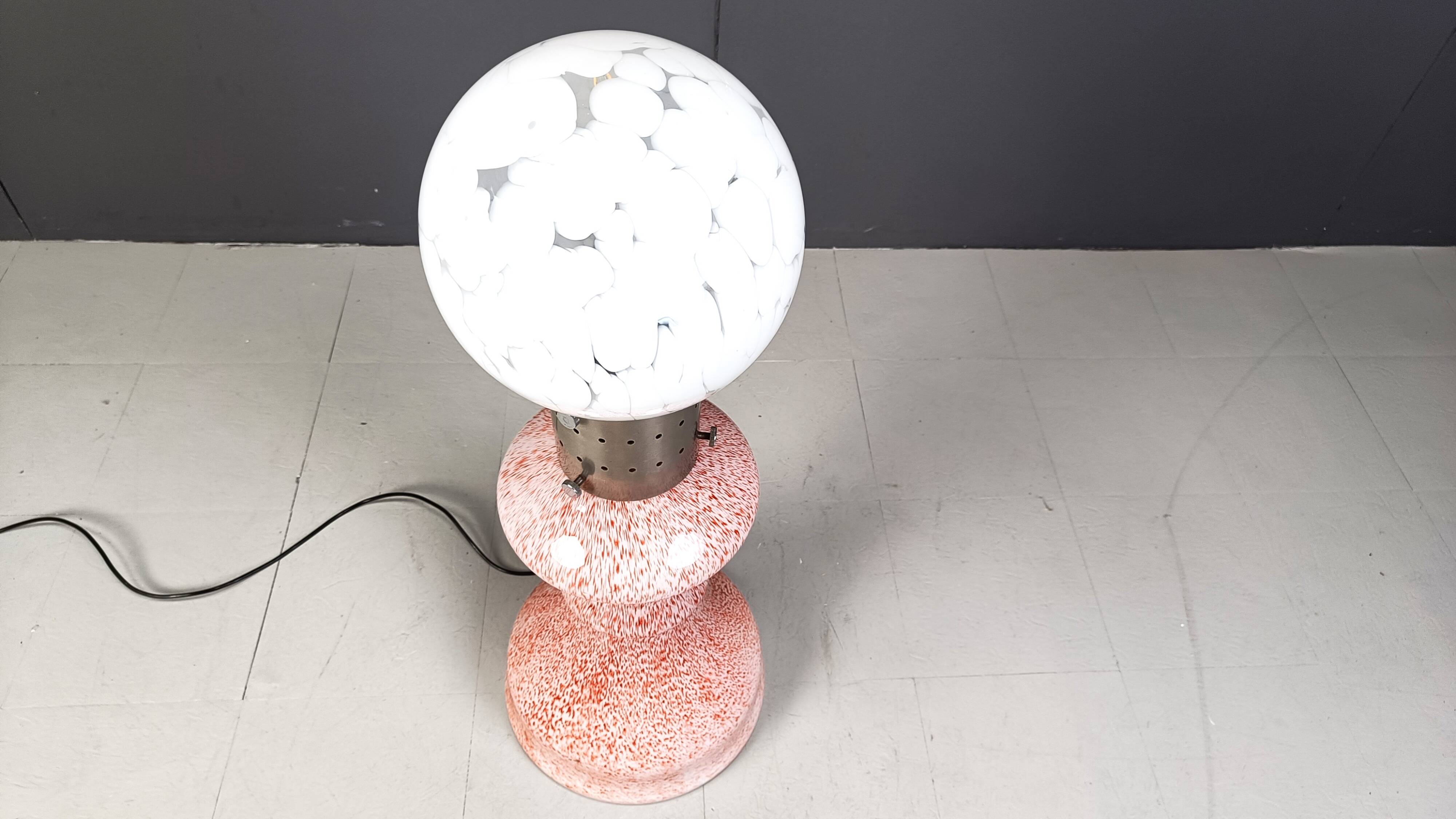 Vintage floor lamp by Mazzega, 1960s