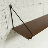 1960s string shelf 2 shelves with 4 triangular shelves