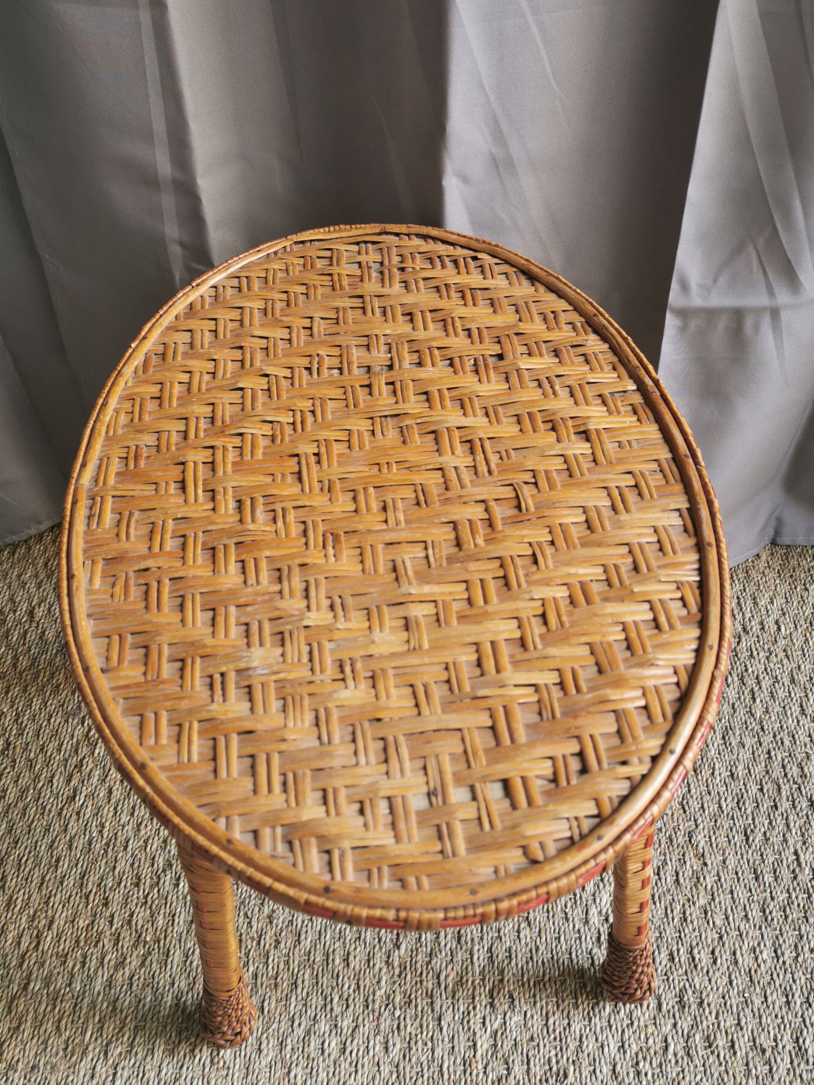 Vintage coffee table in ratine