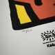 Keith Haring Lithograph Limited Edition, Numbered with Pencil, 1990s