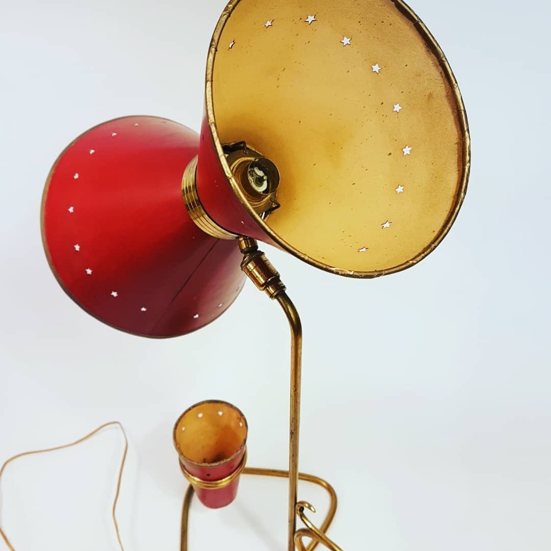 50s diabolo desk lamp