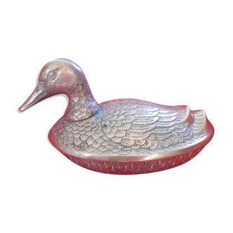 Canard boite en bronze