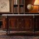 Sideboard in Louis XVI style with a marble top