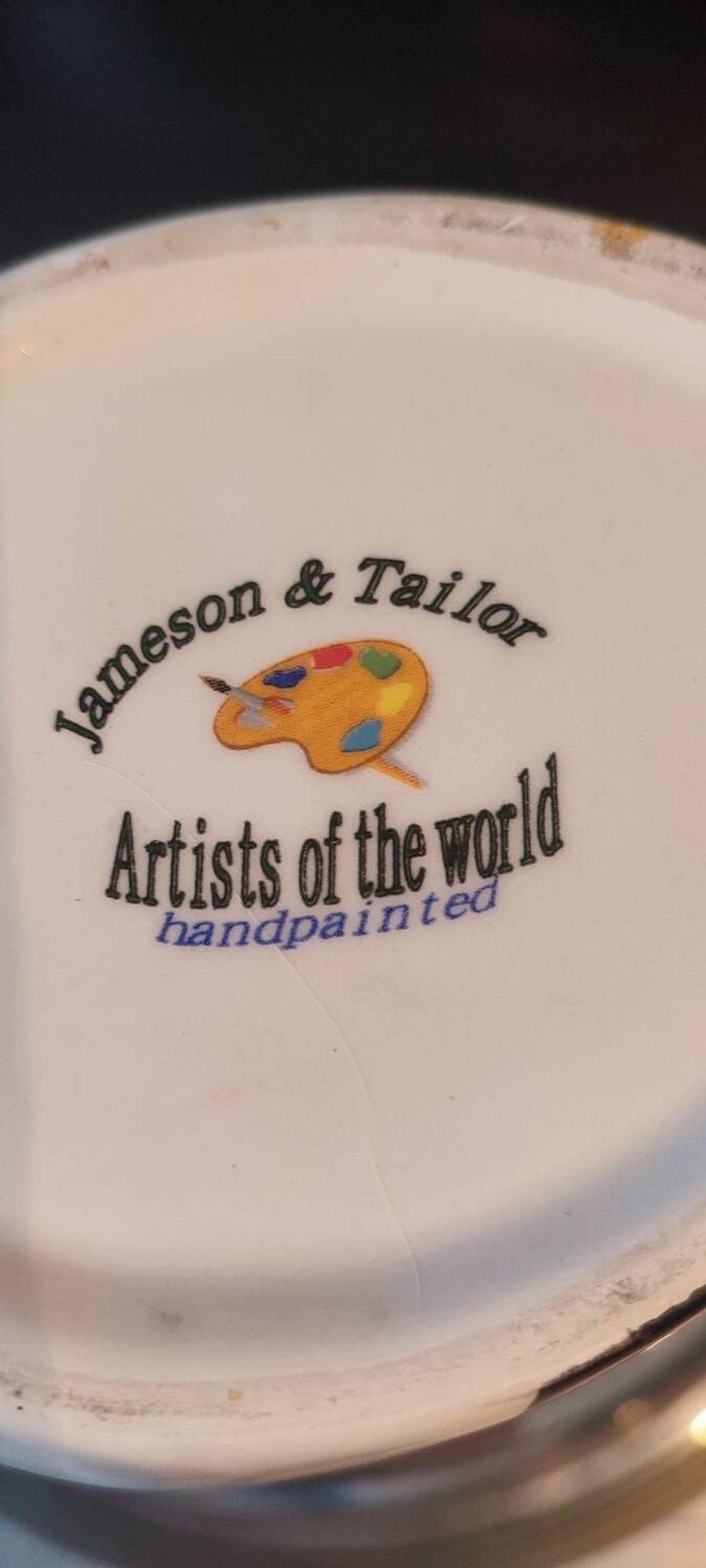 Jameson & Taylor teapot. Rare "cartoon" workshop piece