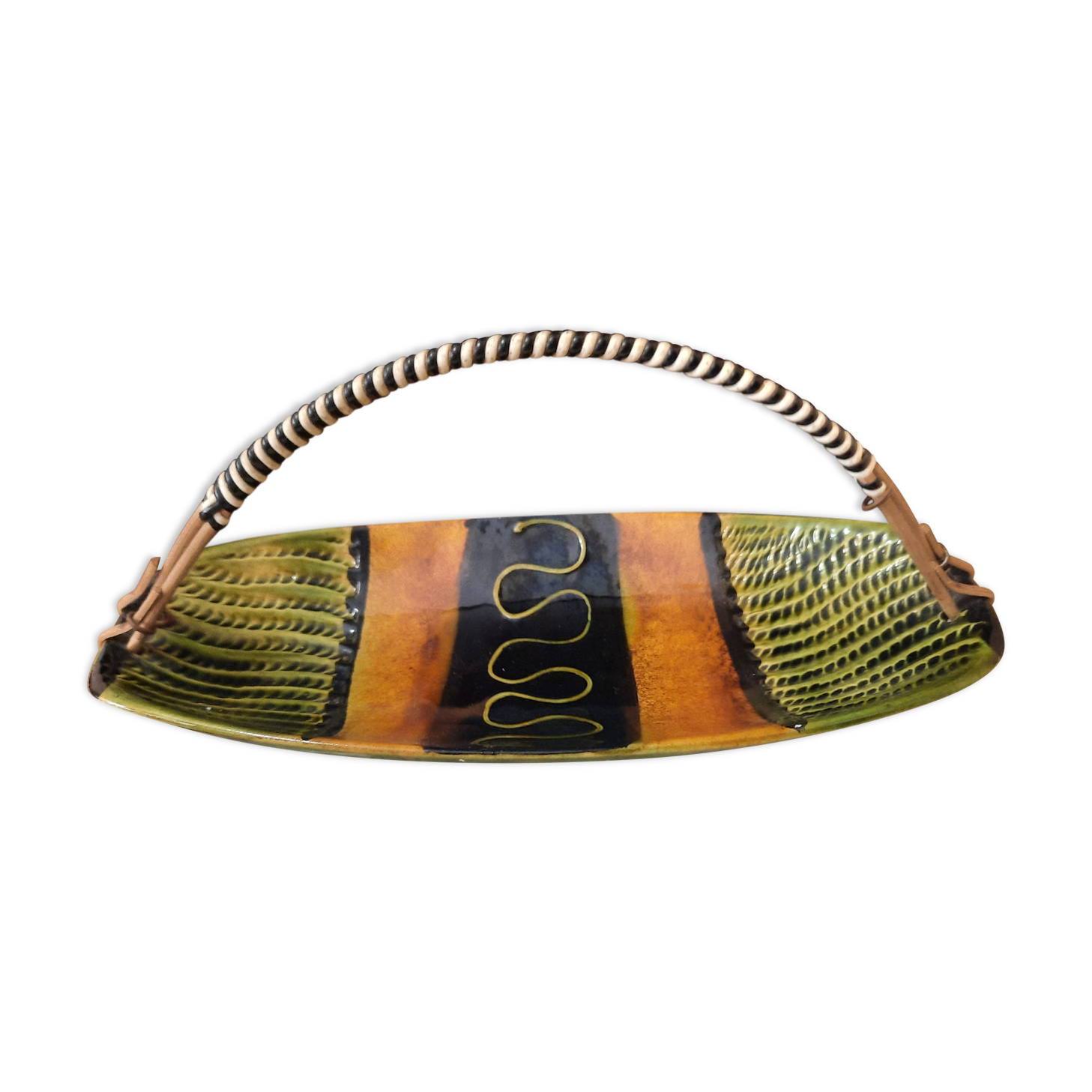 Empty ceramic pocket