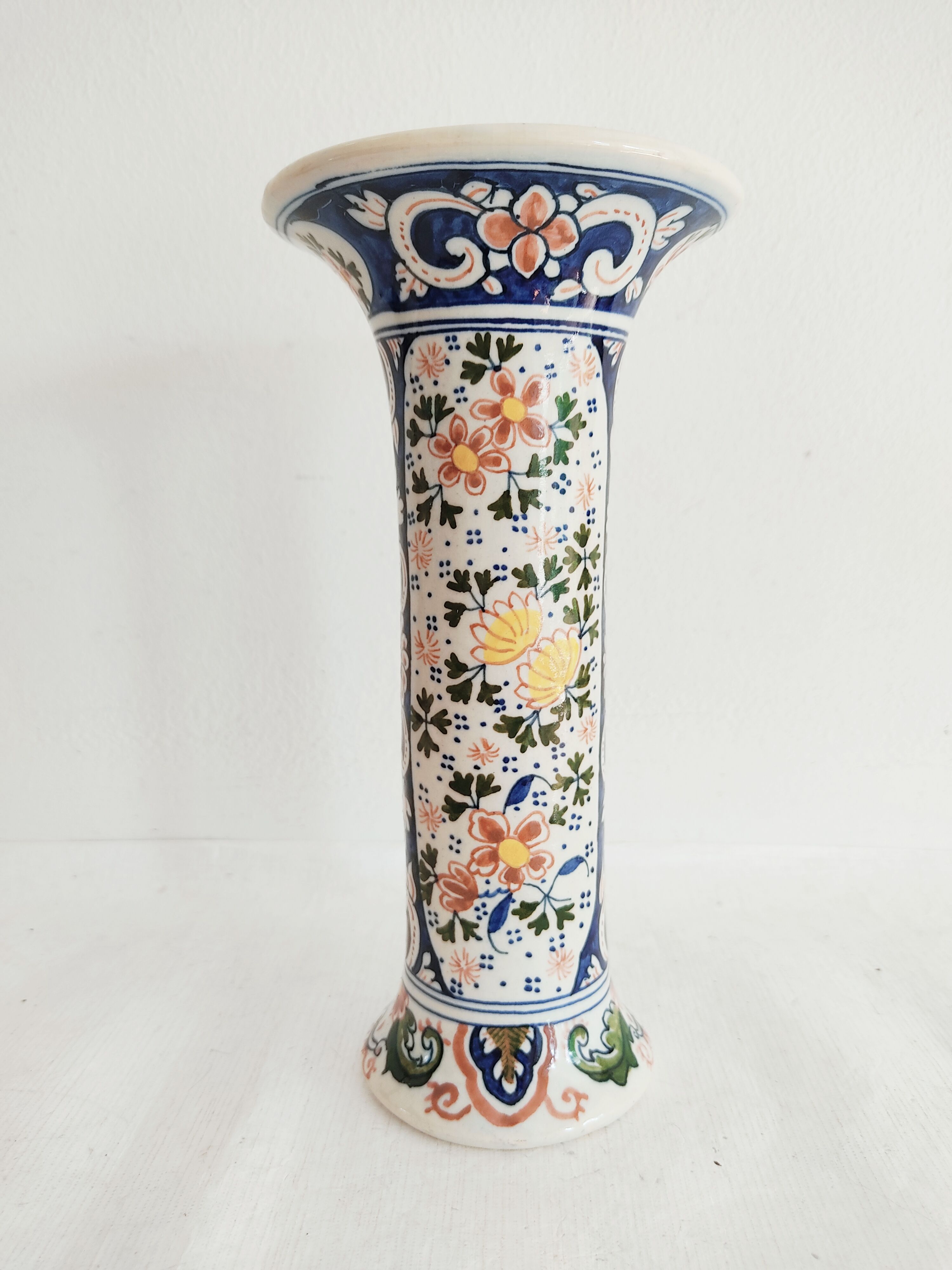 Vase bfk boch brothers keramis decoration flowers