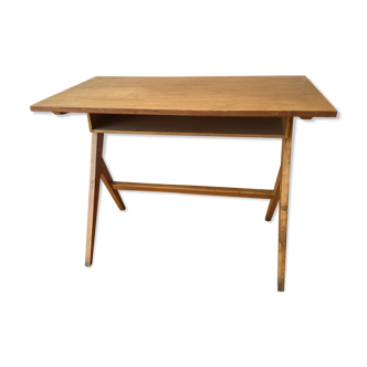 Bureau enfant pieds compas
