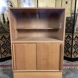Oscar style oak bookcase window cabinet by ronieck