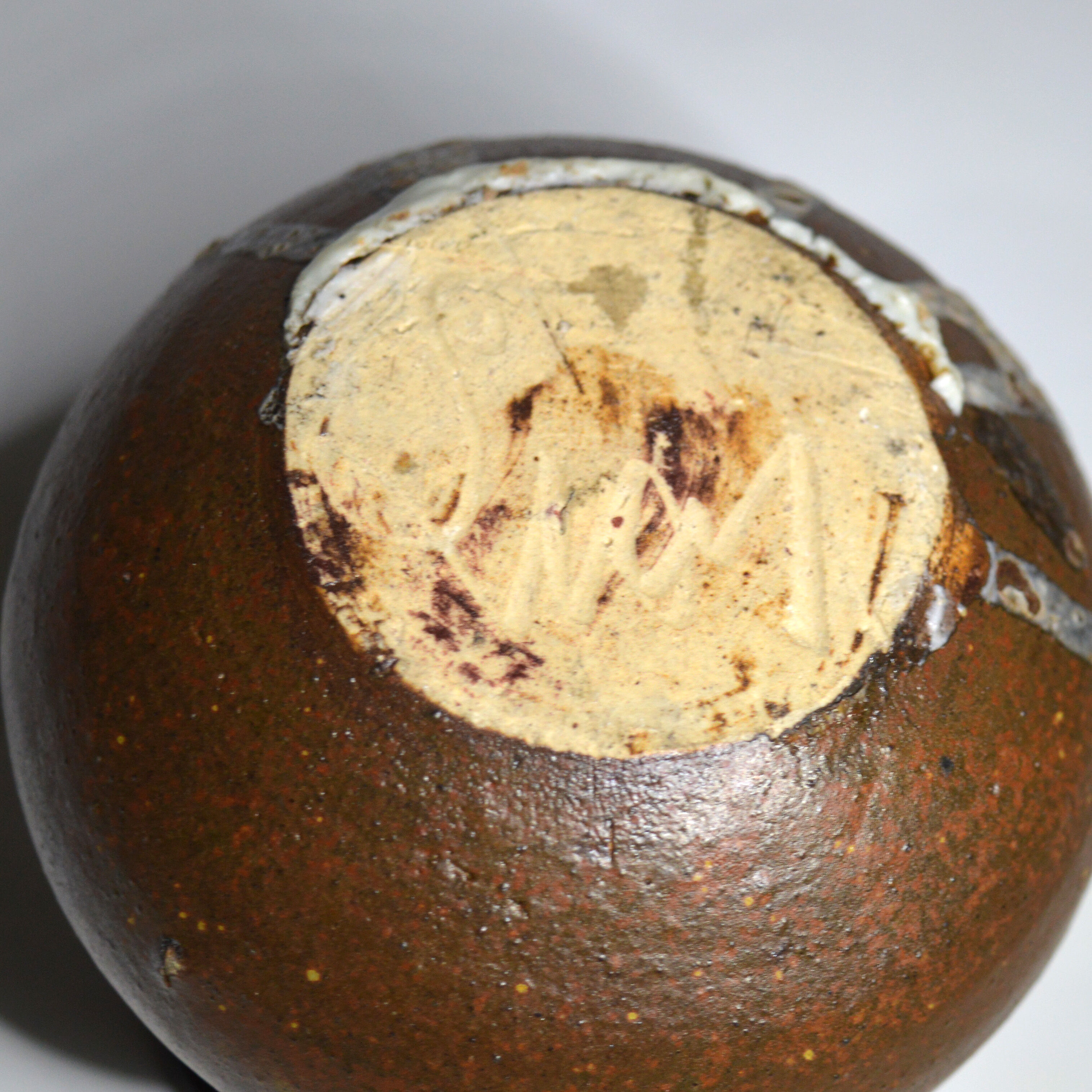 Eugene Lion sandstone vase