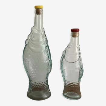 2 fish bottles