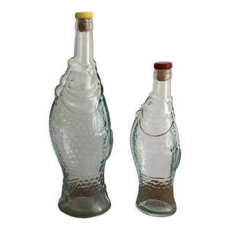 2 fish bottles