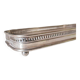 Silver metal tray