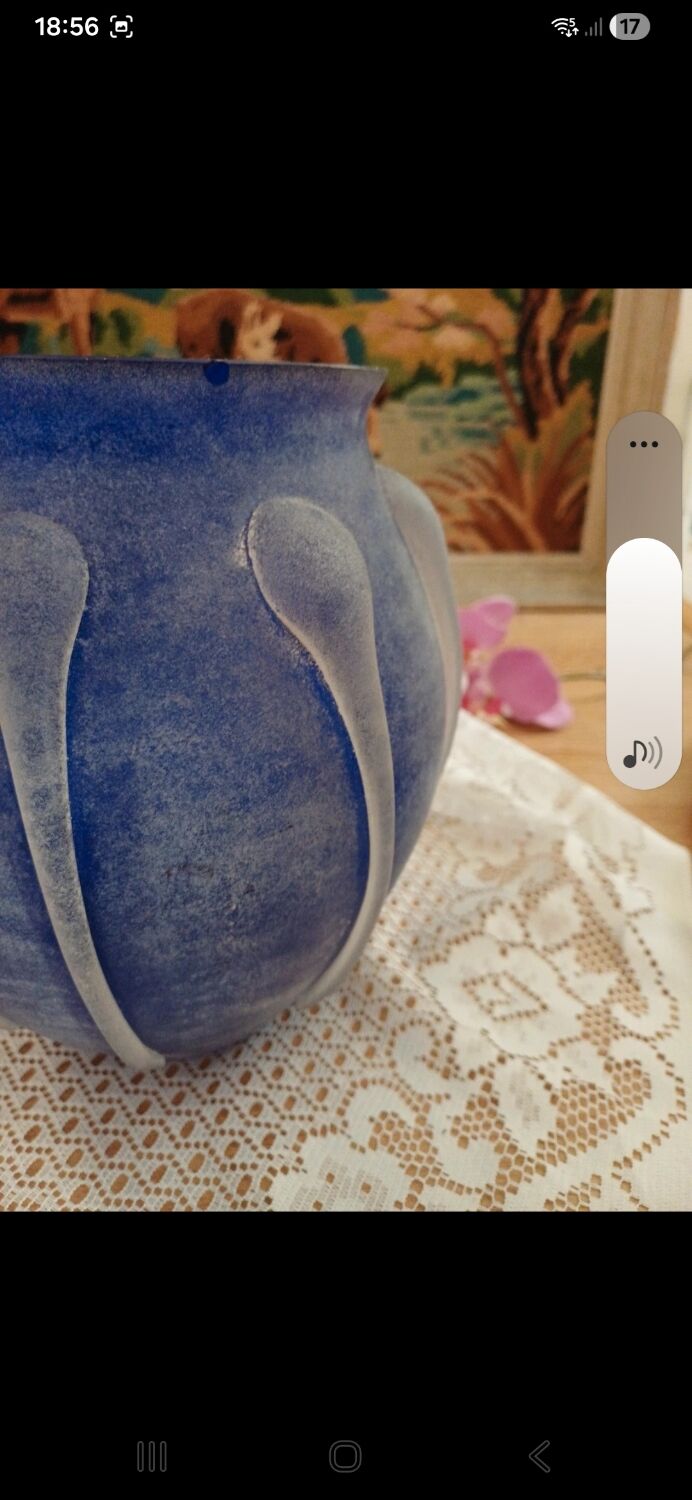 Vintage Style Murano Italian Vase